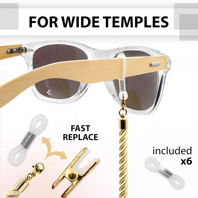 SIGONNA Glasses Strap String Holder Cord - Terylene Eyeglasses Strap Holders Accessory - Image 2